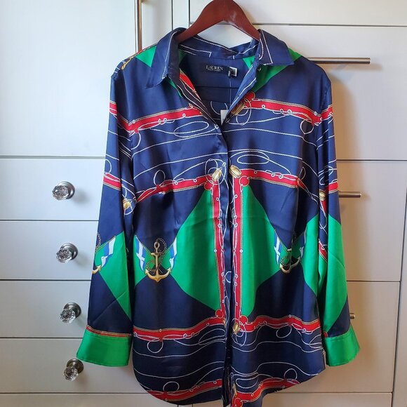 Ralph Lauren Blouse size 1X - Picture 1 of 4